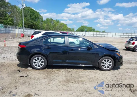 2025 Toyota Corolla Le from USA, damaged, VIN 5YFB4MDE3SP280662